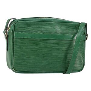 LOUIS VUITTON Epi Trocadero 23 Shoulder Bag Green